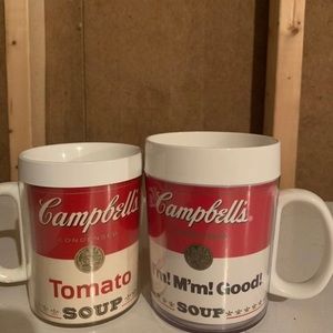 Campbell soup coffee mugs